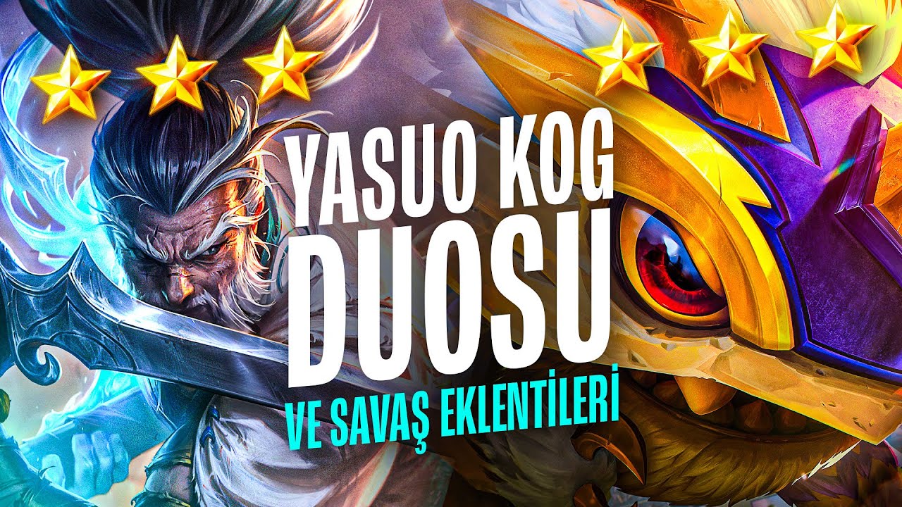 YASUO KOG DUOSU VE SAVAŞ EKLENTİLERİ | HOLYTHOTH TFT