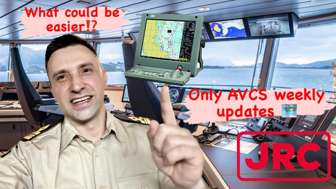 Как выполнять еженедельное обновление карт в JRC ECDIS (JAN-2000/901B) | Руководство AVCS и AIO