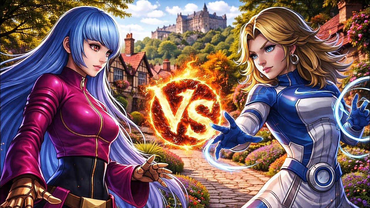 [ KOF Mugen ] Kula Diamond vs Invisible Woman Epic Fight 