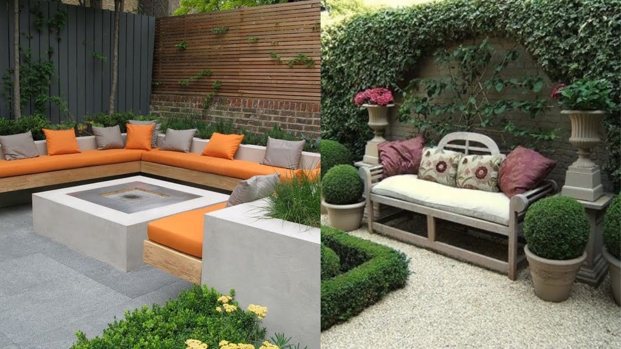 100+ Beautiful Backyards Bench Designs/ Backyard Landscaping Ideas/ Garden Interior #decor