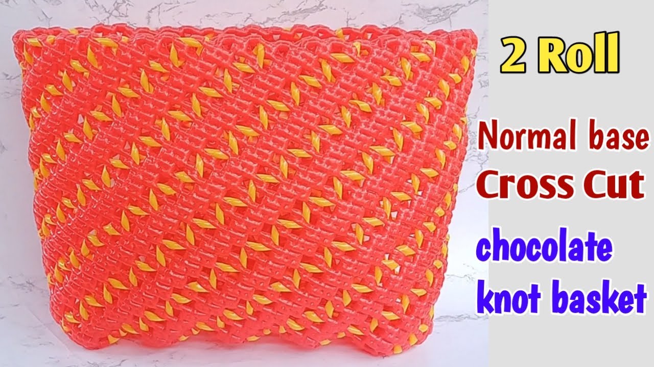 Wire koodai pinnal-Normal base crosscut  Chocolate knot basket- Icecream knot basket-Newmodel basket