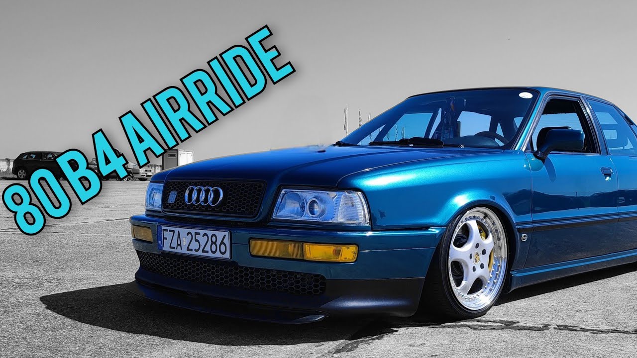 1991 Audi 80 B4 - beczwórka na powietrzu Damiana