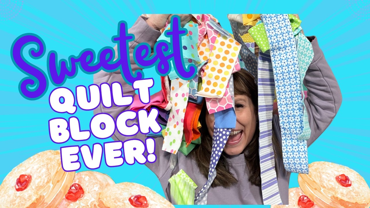 Make a Jammin Jelly Roll Quilt Block Called Courthouse Steps