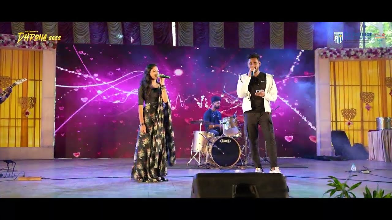 Sam Vishal & Maanasi Stage Show | Dhrona 2022 | #SECE