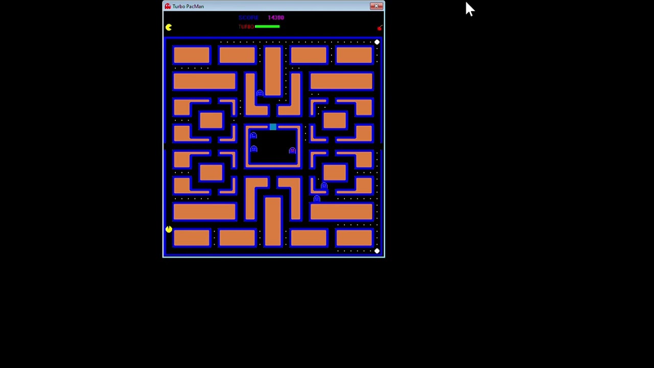 Turbo Pac-Man for Windows (Visual Basic)