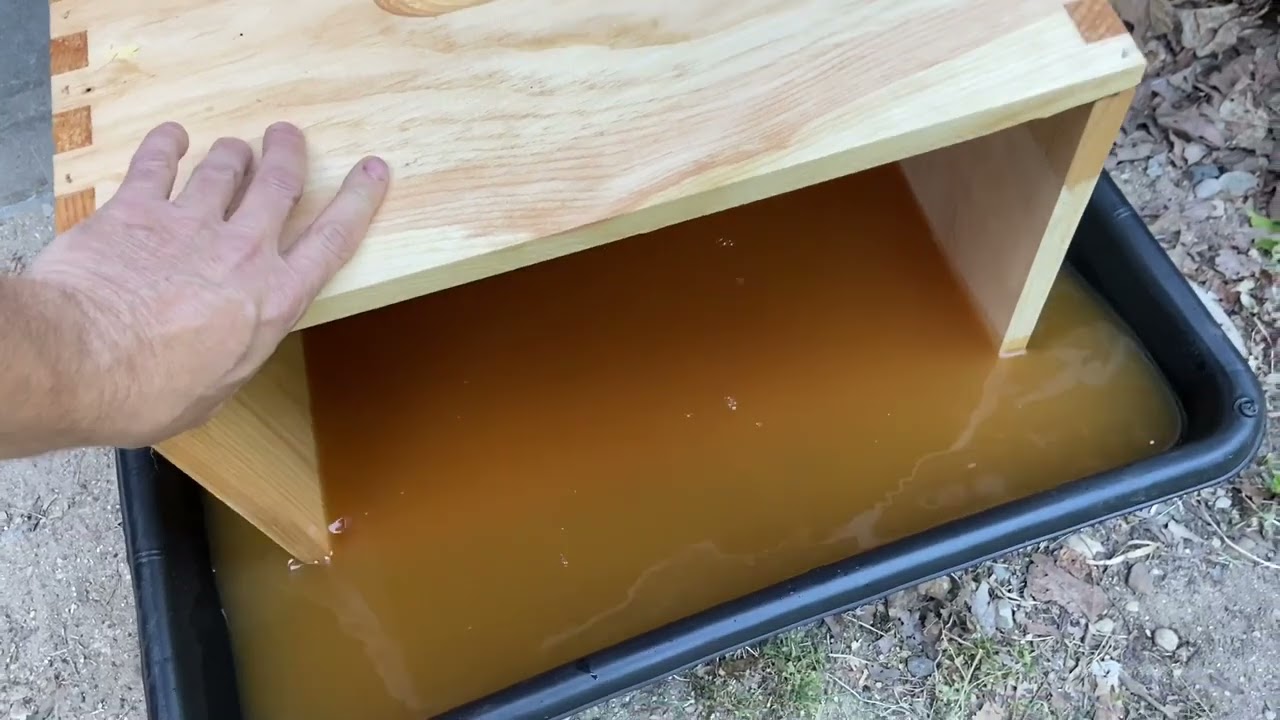 Eco Wood Treatment for Bee Boxes