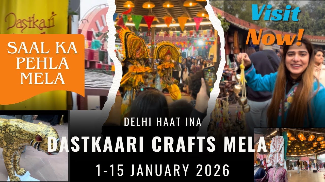 Dastkaari Crafts Mela 2026 😍 | India’s Most Beautiful Handmade Crafts Under One Roof!