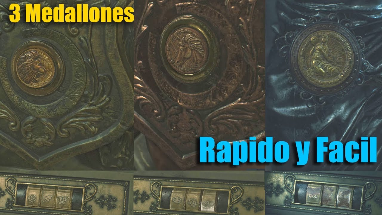 COMO CONSEGUIR LOS 3 MEDALLONES EN RESIDENT EVIL 2 REMAKE / TUTORIAL GAMEPLAY