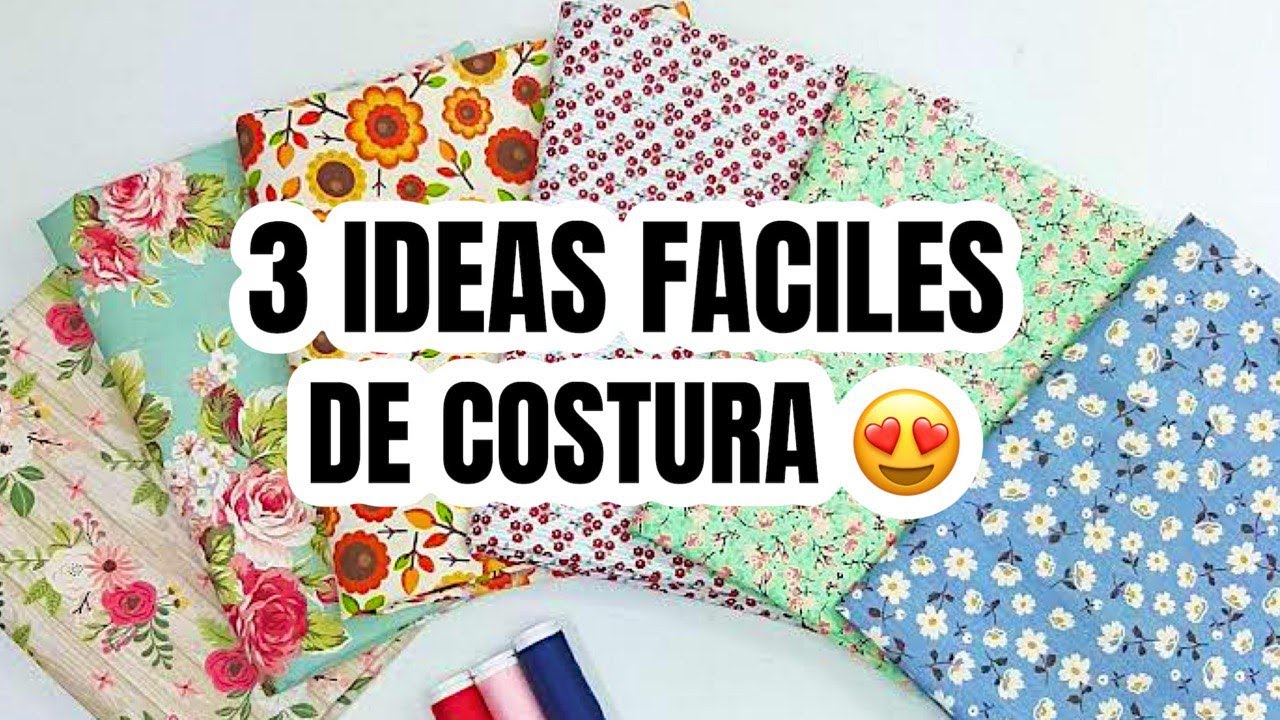 3 IDEAS DE COSTURA CREATIVA FACIL | SHOW DE MANUALIDADES