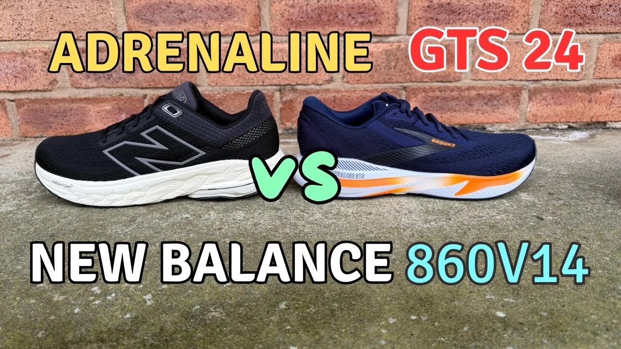 Adrenaline GTS 24 Vs New Balance 860v14 - Daily Trainers with Support