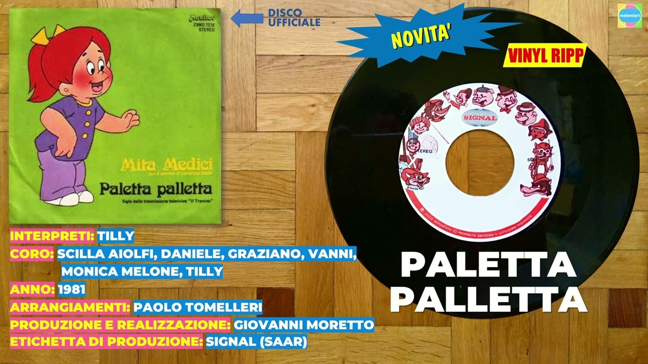 PALETTA PALLETTA (TILLY, TEAM SIGNAL, ETICHETTA SIGNAL)