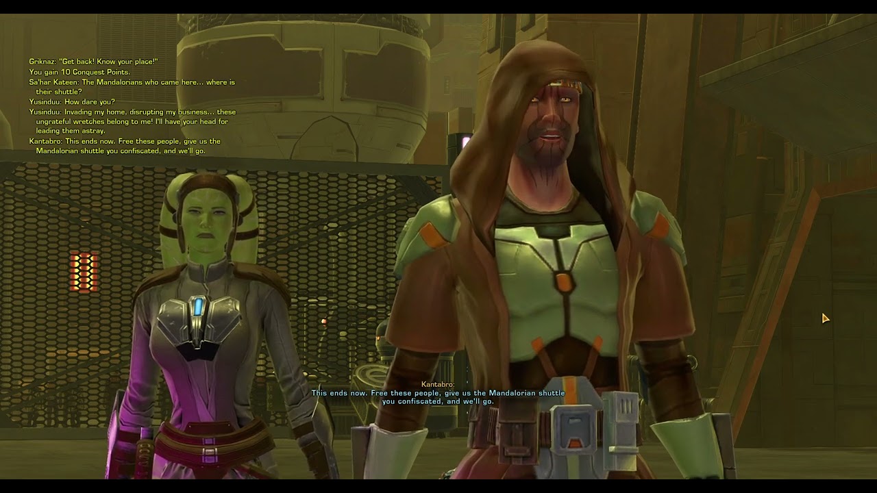 Star Wars  The Old Republic Escaping Nal Hutta