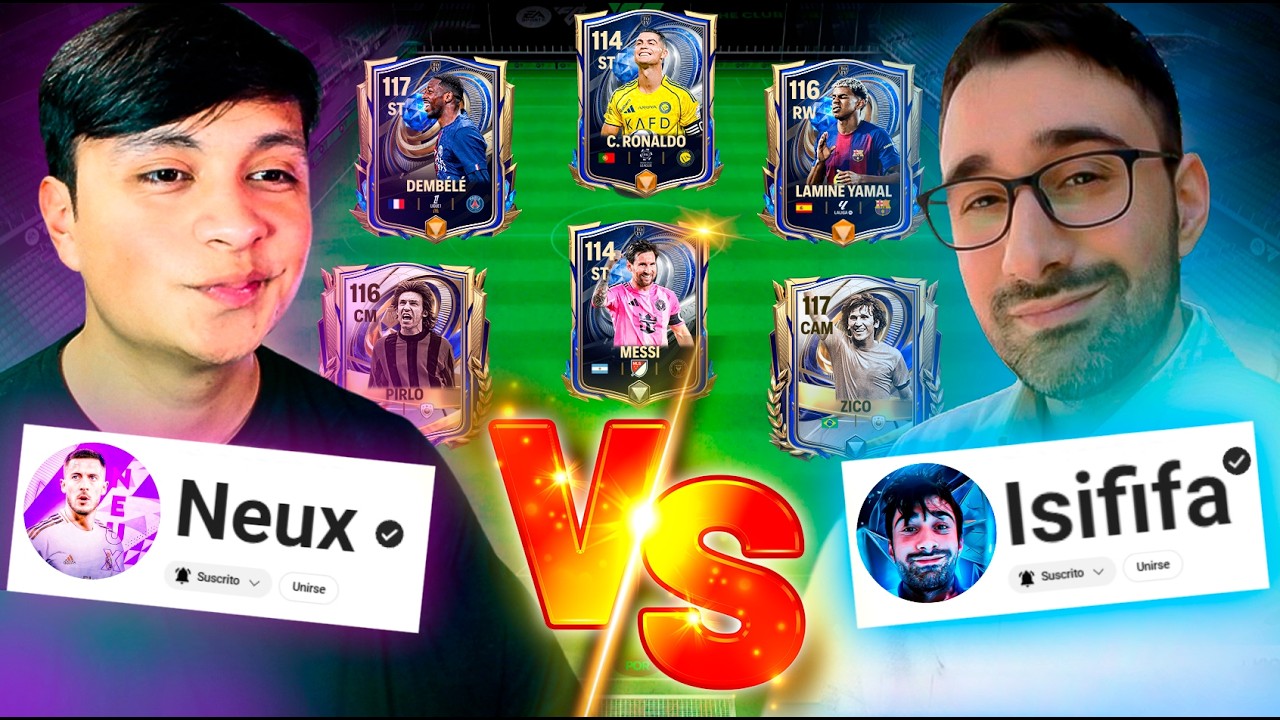 NEUX VS ISI FIFA | #YoutubersLeague | Jornada 4 - FC MOBILE