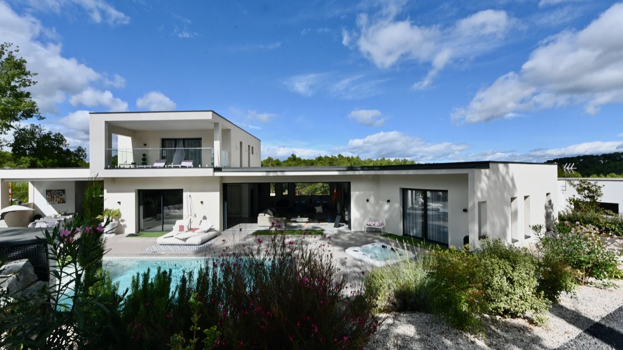 Villa contemporaine Montpellier Nord.