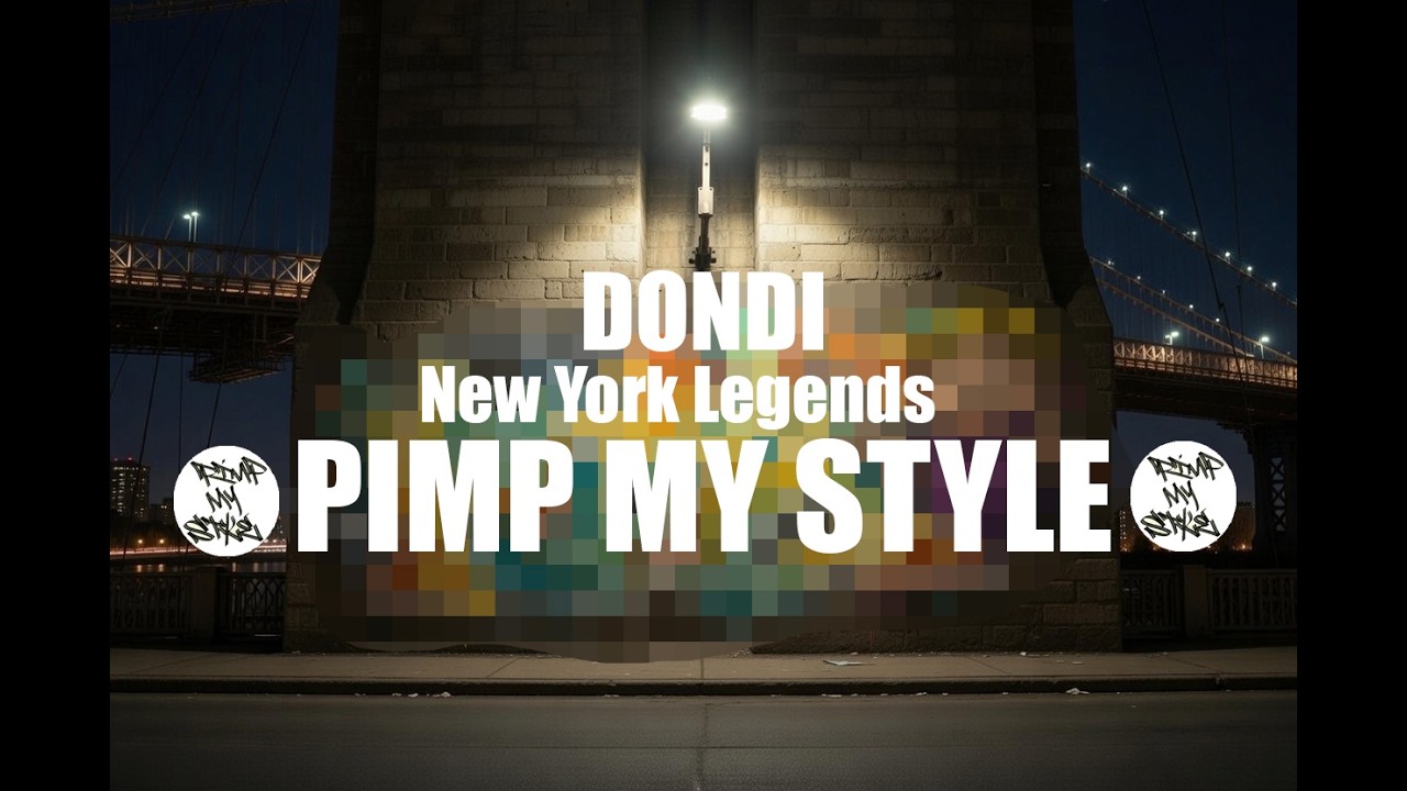Pimp My Style New York Legends/Aize paints Dondi