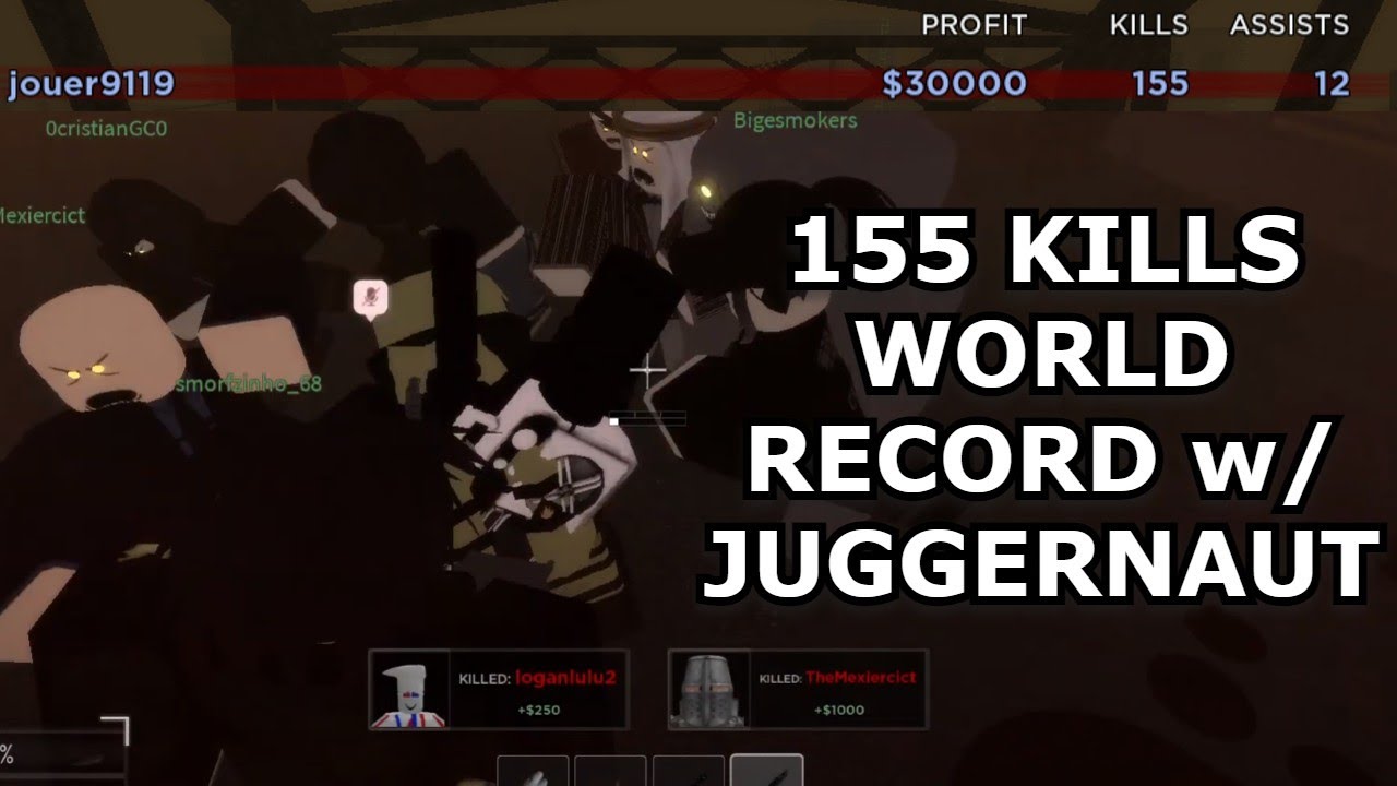 INFECTION KILLS WORLD RECORD | Roblox Criminality