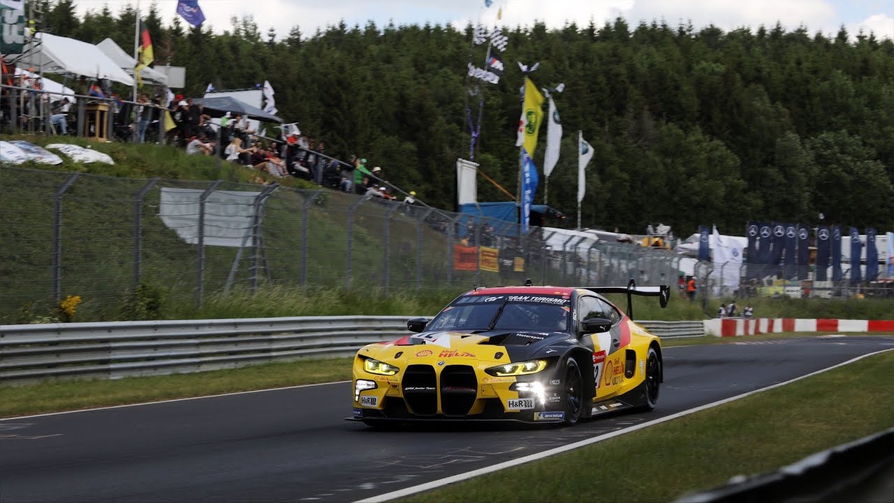 2022 24 Hours of Nürburgring - #72 BMW Junior Team Onboard until Crash + Retirement