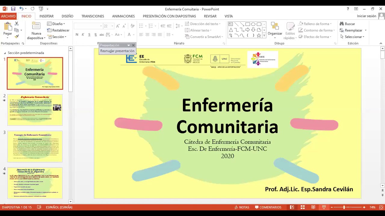 Primero Enfermeria Comunitaria