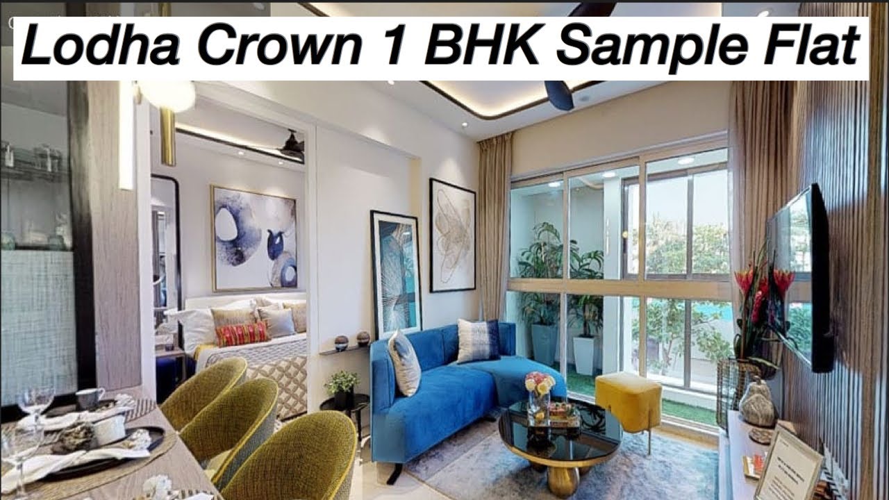 LODHA CROWN ( THANE ) 1 BHK SAMPLE FLAT, CALL PARESH MORE - 8976670005