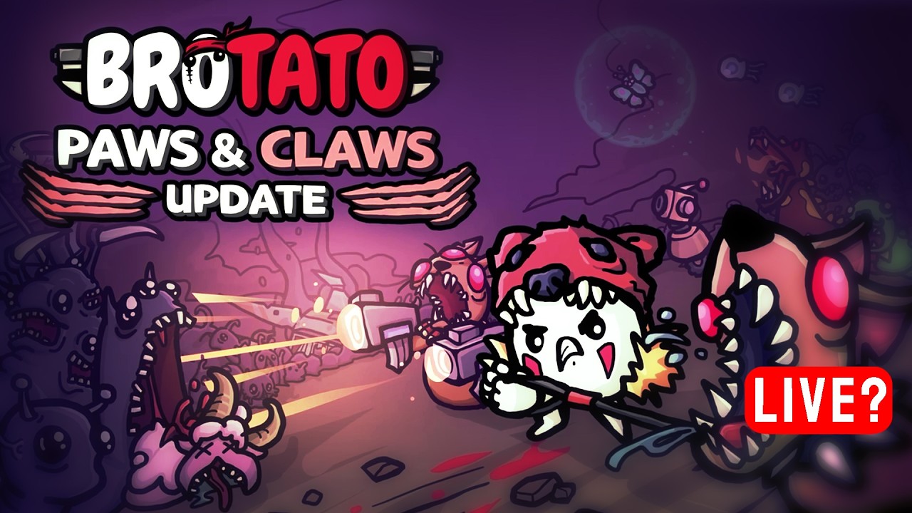 Unlocking the inner beast of a potato 【Brotato】