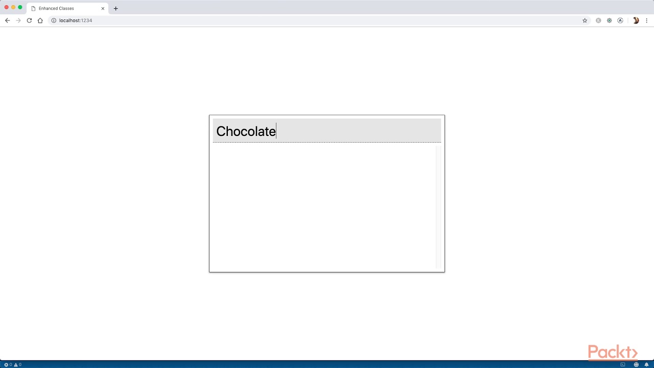 ECMAScript 2019 New Features: Classes with Field Declarations, Private Methods, Fields|packtpub.com