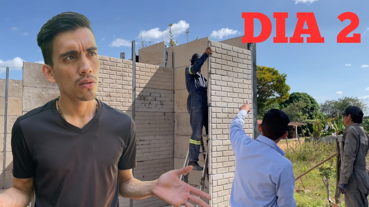 INCREIBLE AVANCE DE CASA PREFABRICADA!