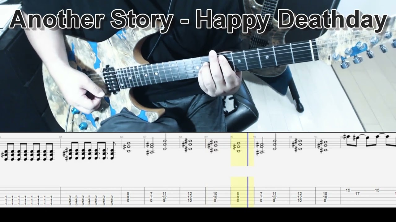 Another Story - Happy Deathday ギター弾いてみた【tab有】guitar cover