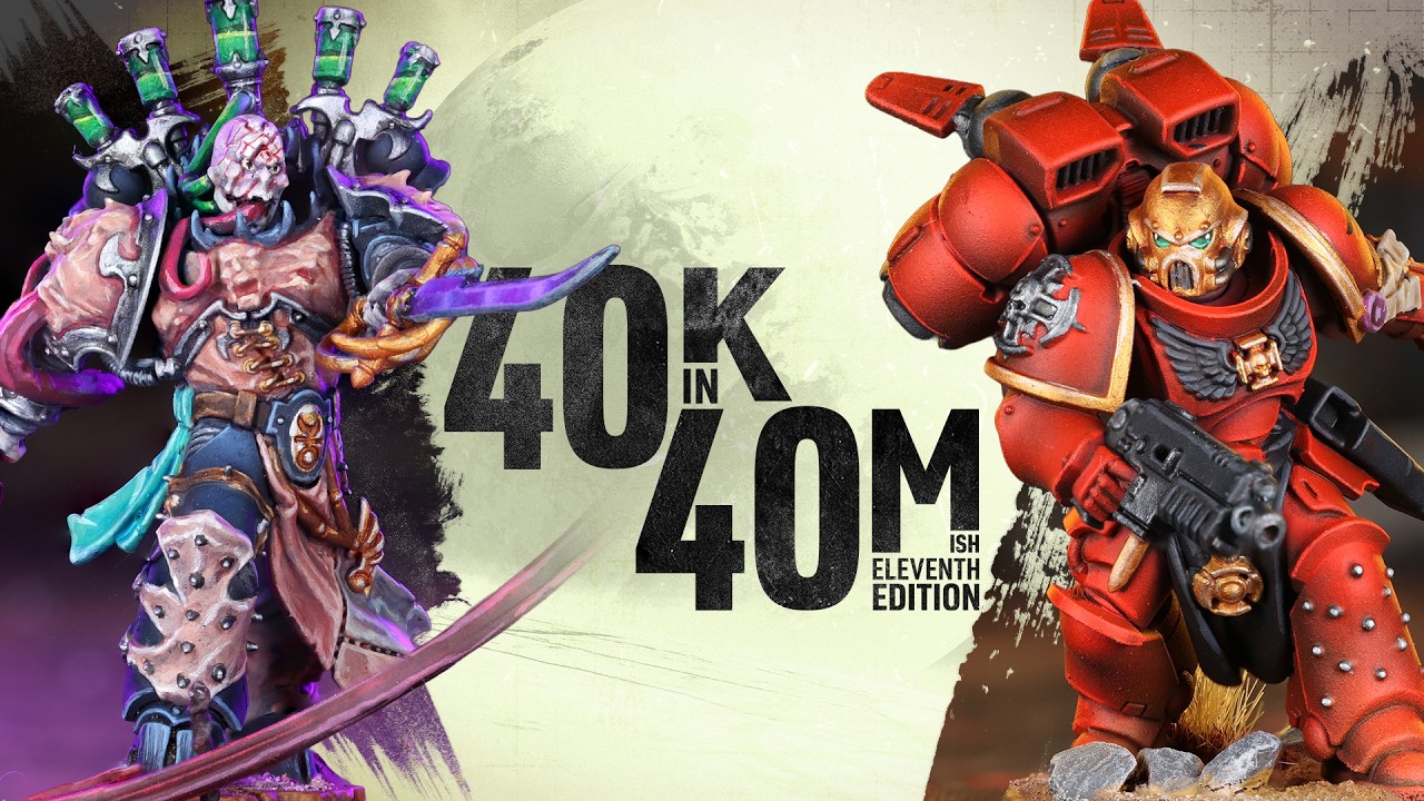 Emperor's Children vs Blood Angels. Warhammer 40,000 11th in 40m