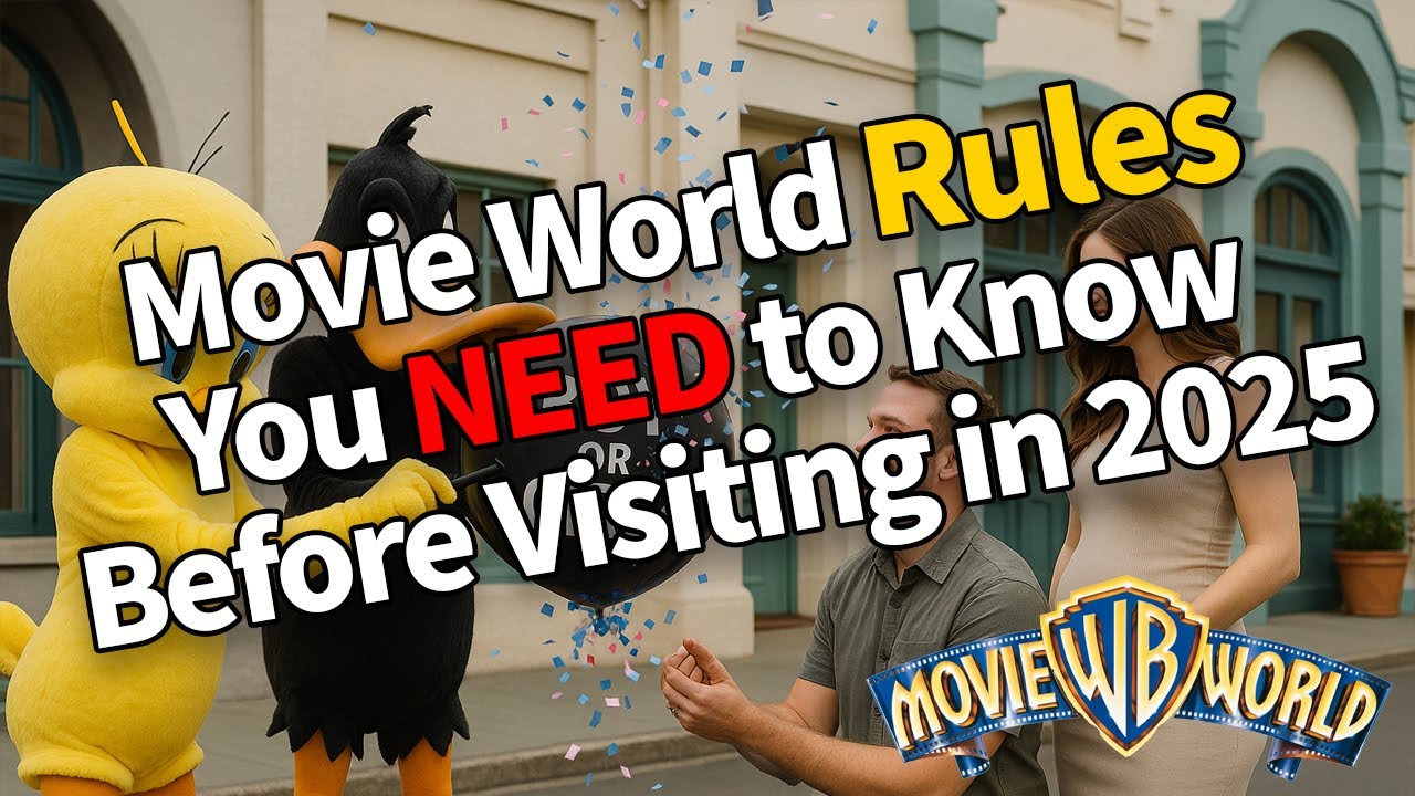 Movie World Rules You NEED to Know Before Visiting in 2025 (Explained) | Gold Coast Theme Park Guide