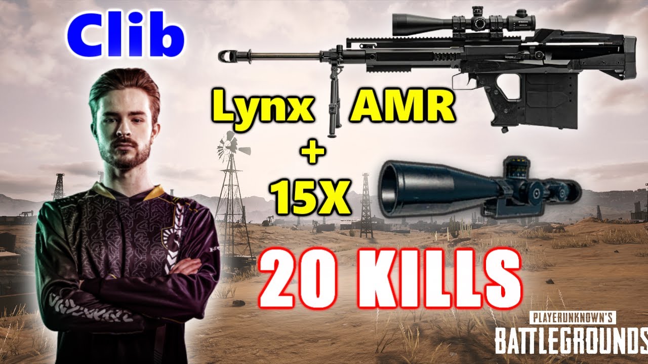 Клеб и Алиса - 20 УБИЙСТВ - LYNX AMR + 15X - DUO - PUBG