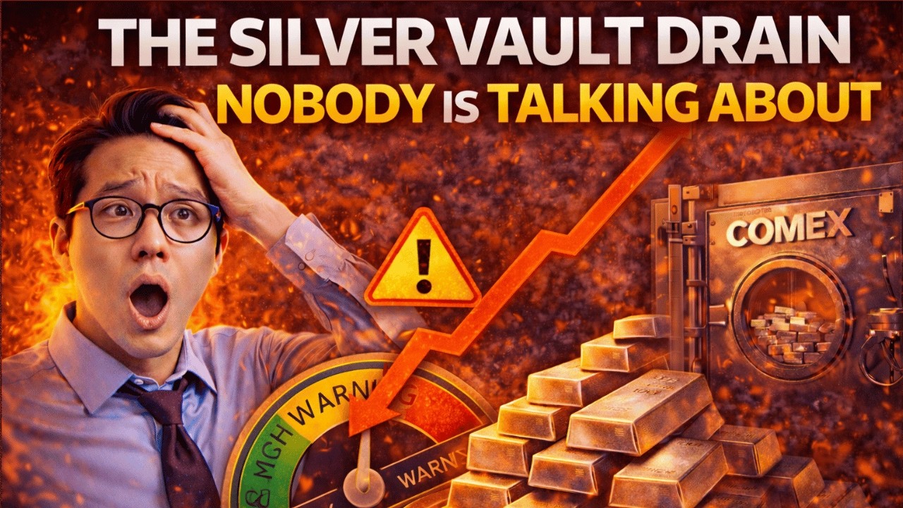 SILVER VAULT DRAIN: Why COMEX Silver Inventories Are Quietly Falling