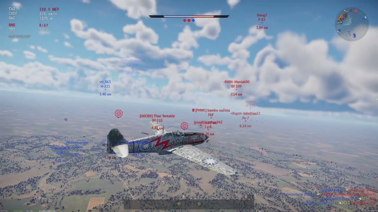 ПОЛИТАЛИ С ДРУЗЬЯМИ В War Thunder
