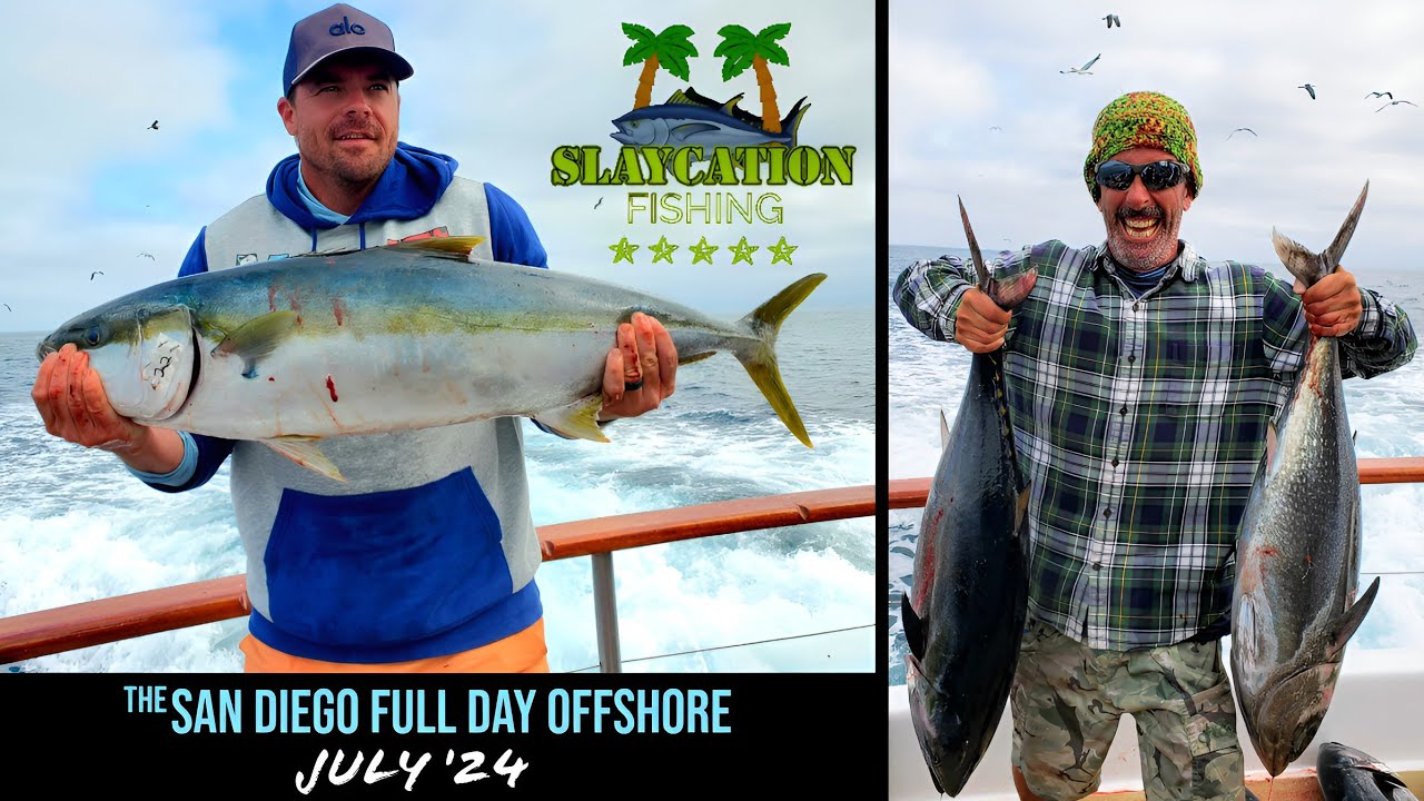 BLUEFIN TUNA Biters + Beefy YELLOWTAIL | The San Diego Full Day Offshore Trip