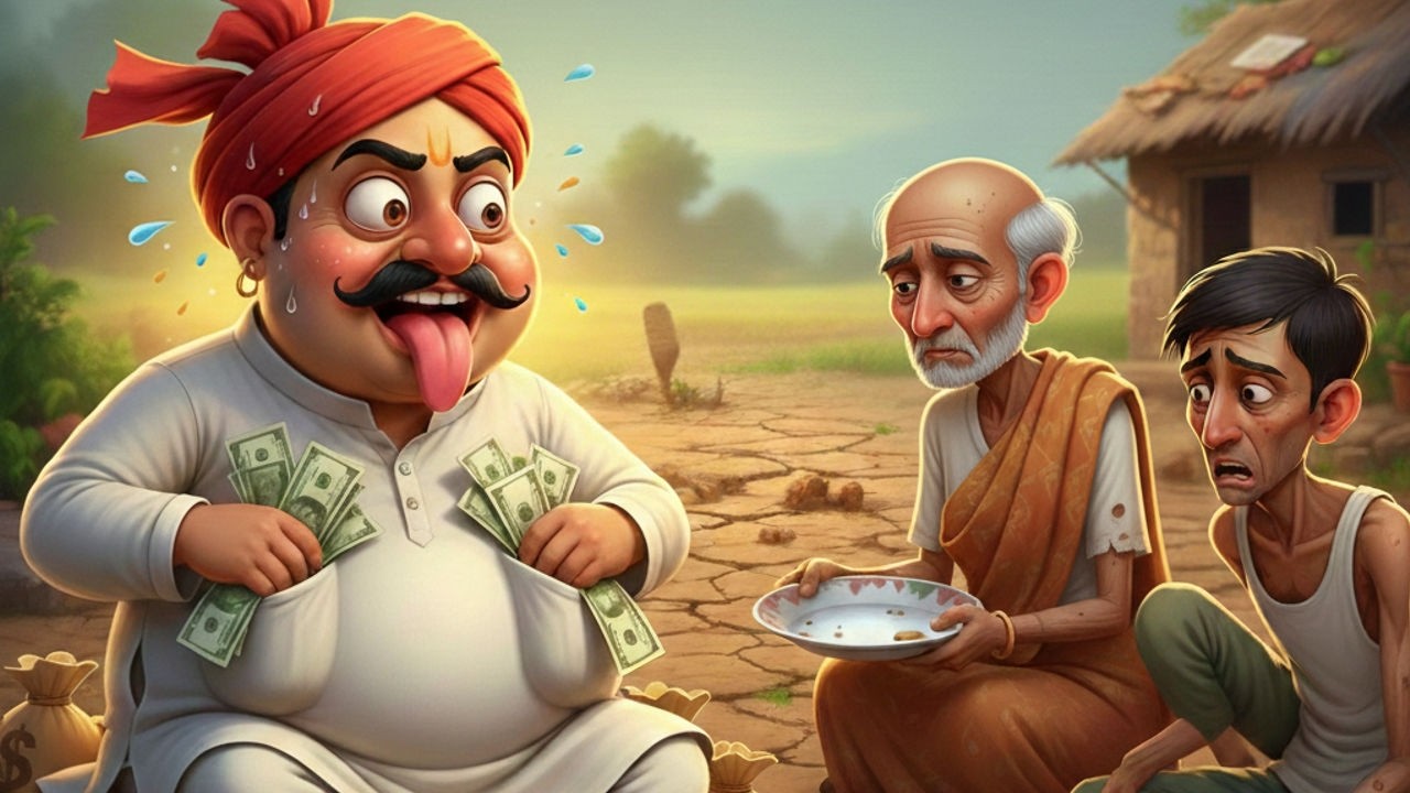 लालची ज़मींदार |  LALACHI JAMEENDAR | Hindi kahaniya | Hindi Moral Story |
