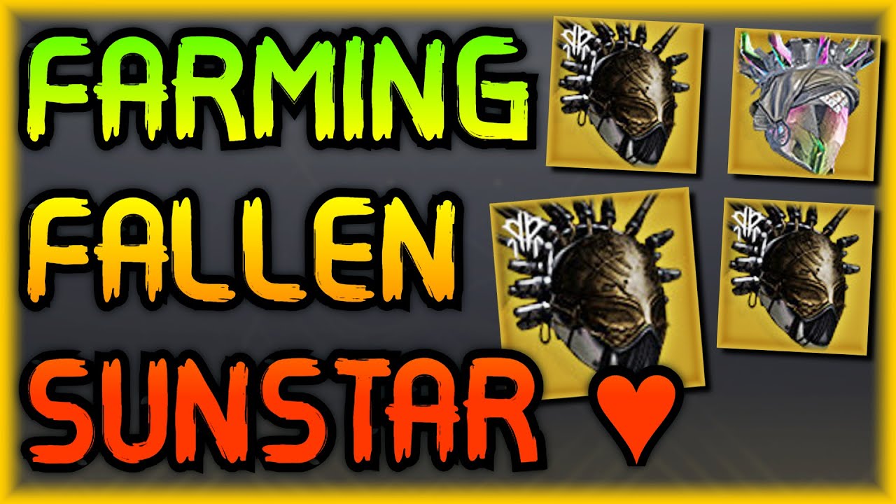 FARMING FOR A FALLEN SUNSTAR High stats Today !
