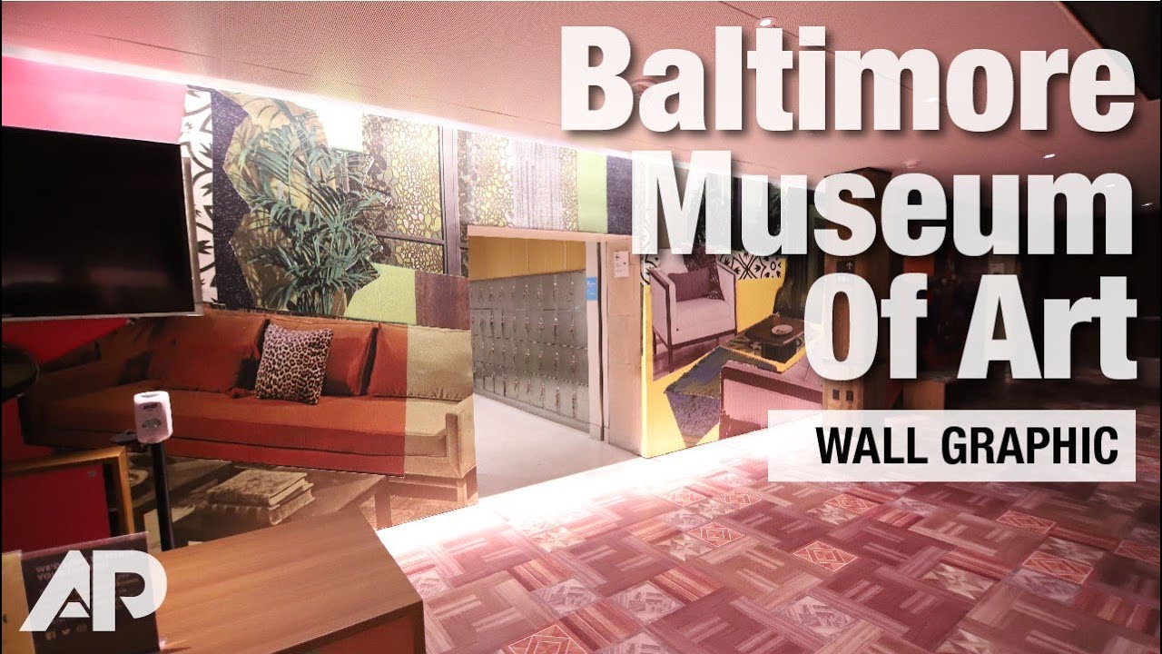 Baltimore Museum of Art | Interior Wall Graphics Installation | #Baltimore #Maryland