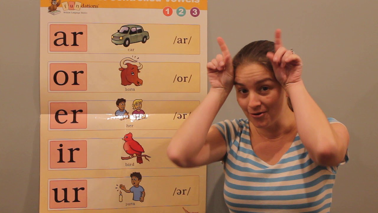 R controlled vowels quick drill