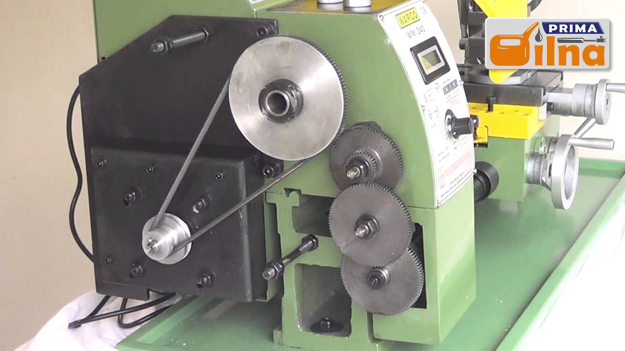 PrimaDilna presents: Warco WM 240 - variable speed lathe - soustruh na kov