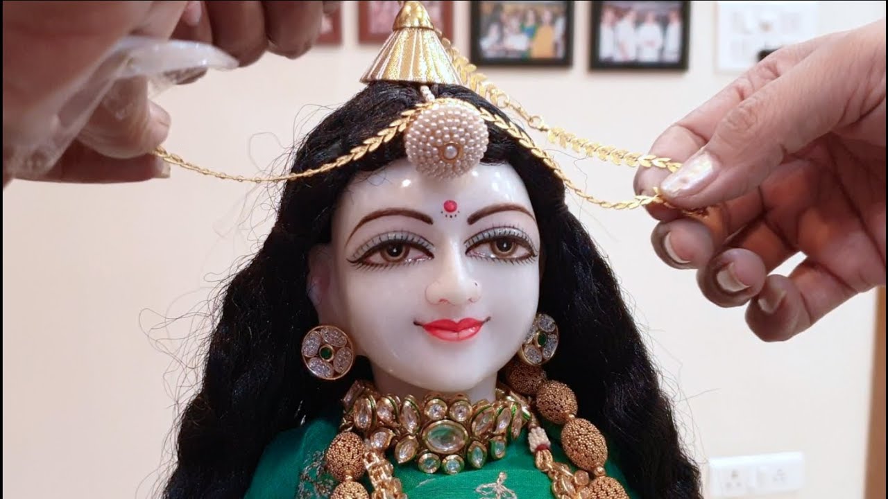 राधा राधा गाओ, राधारानी श्रृंगार, Radha rani shringaar, haryali teej, radhakrishan shringaar