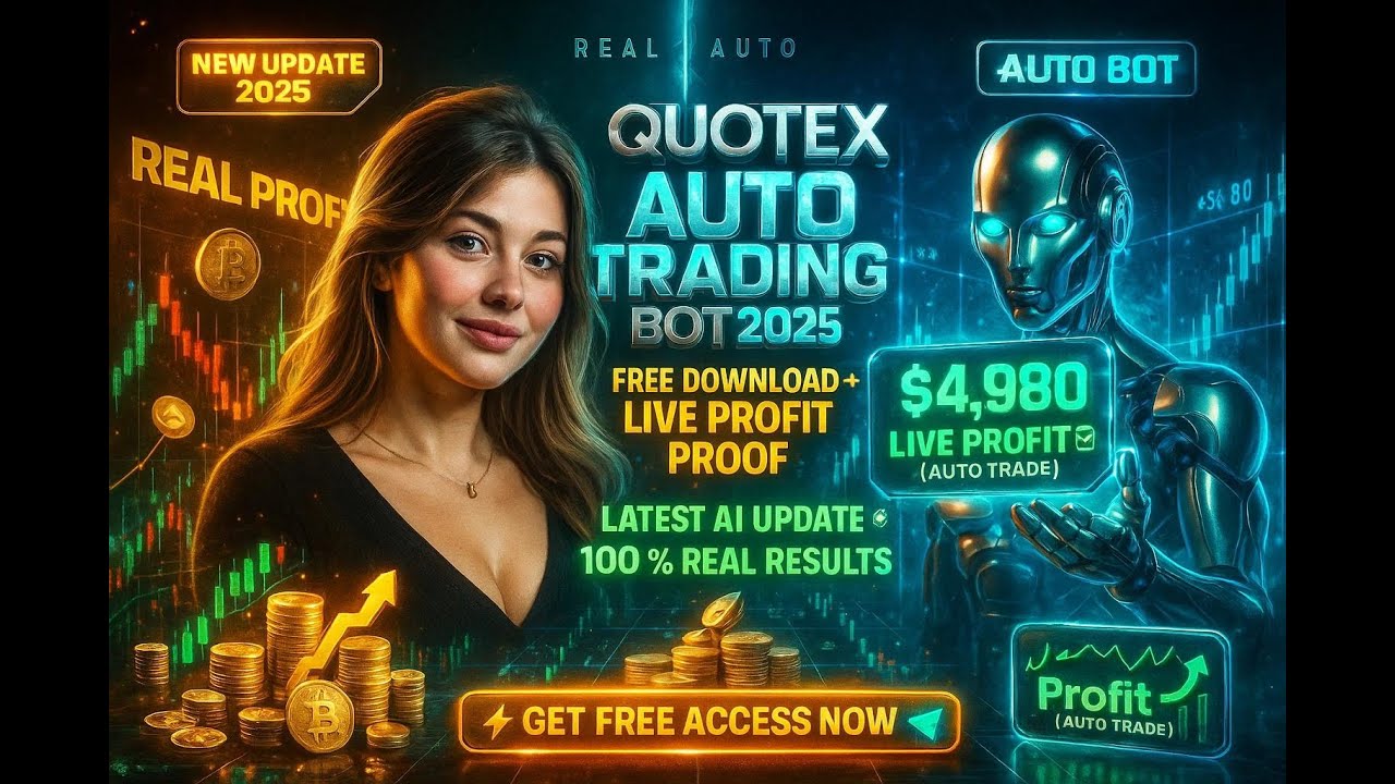 Quotex Auto Trading Bot 2025 &ndash; Free Download + Live Profit Proof (New Update)