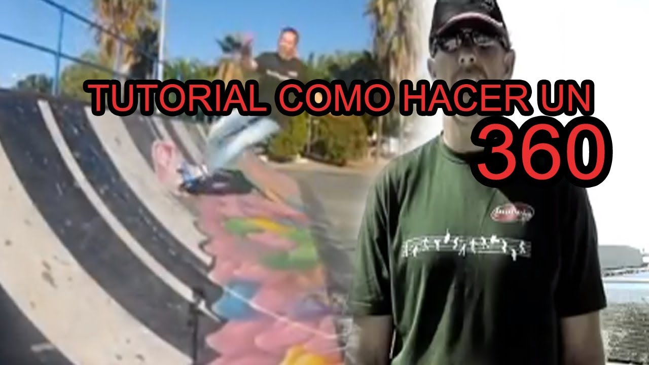 Como hacer un 360 Tutorial Patinaje en Línea