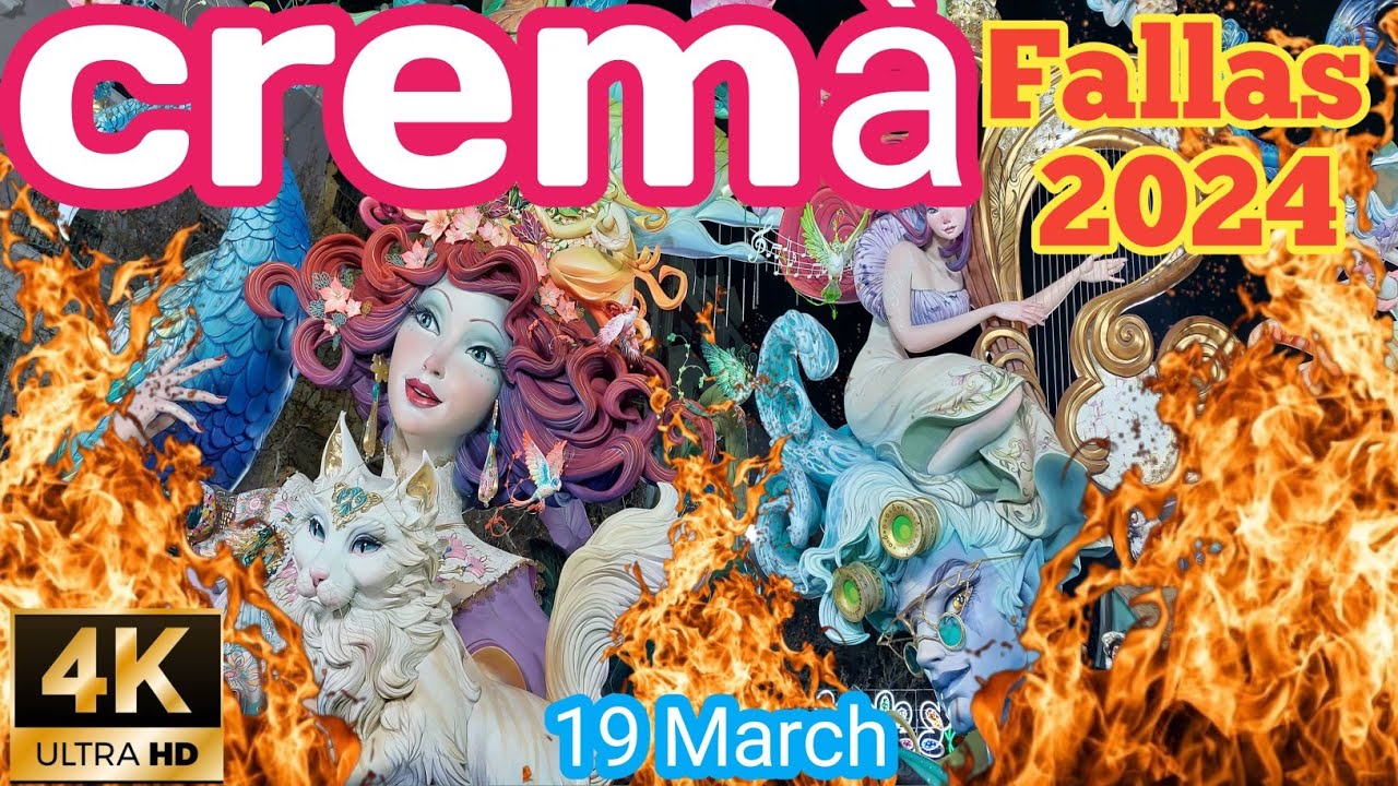 Cremà falla Exposición-Micer Mascó, fallas 2024 valencia #fallas2024, #crema, #valencia2024