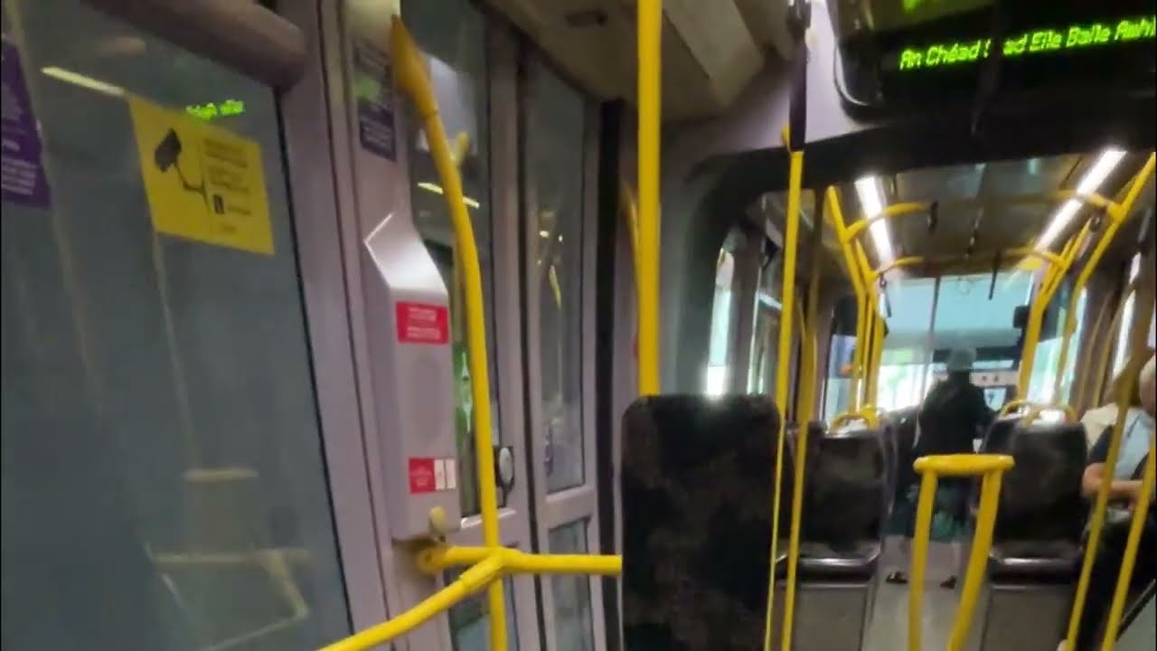 Luas Green Line: Alstom Citadis 402 no. 5013 from Dundrum to Balally
