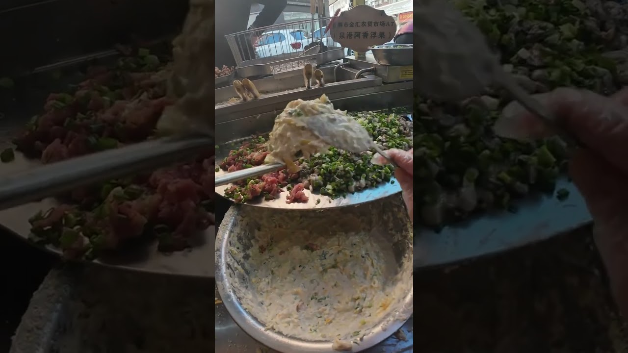Set up a stall and sell 1,000 scallion pancakes every day!