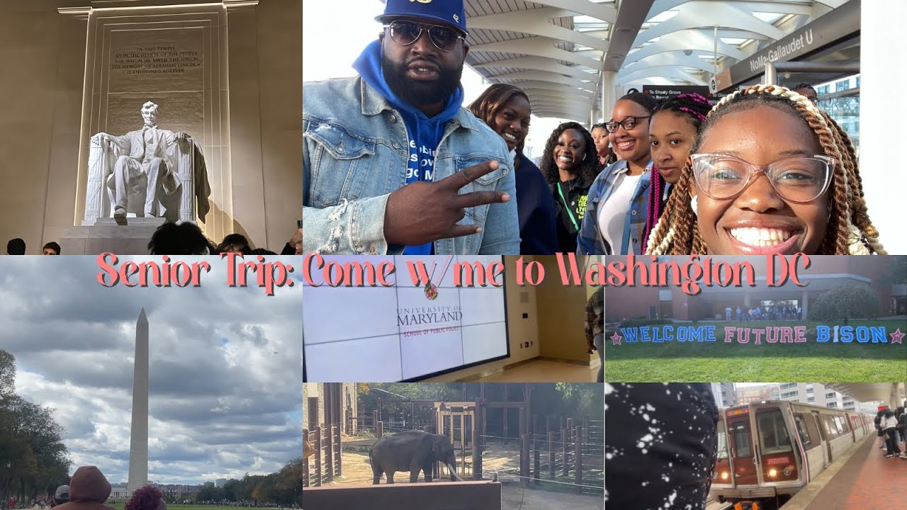 Senior Diaries:Senior Trip to D.C Trip Pt.1