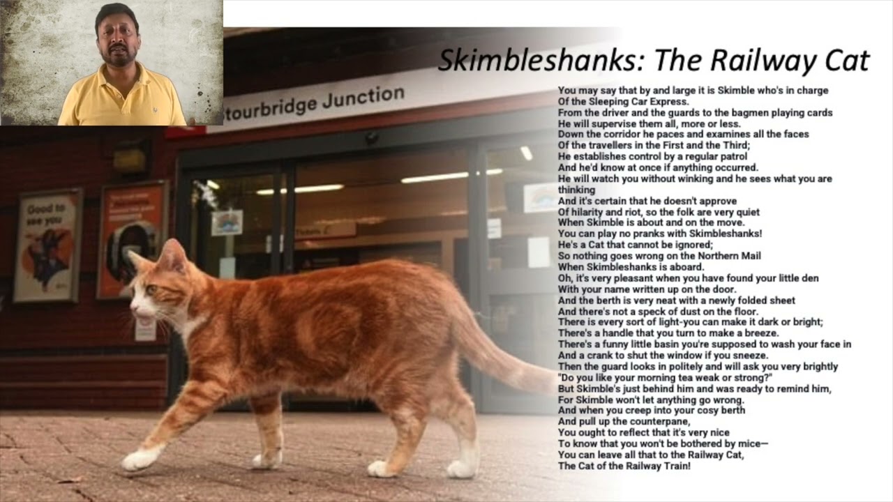 Skimbleshanks: The Railway Cat | T S  Eliot | ICSE Class 9 | Detailed Explanation