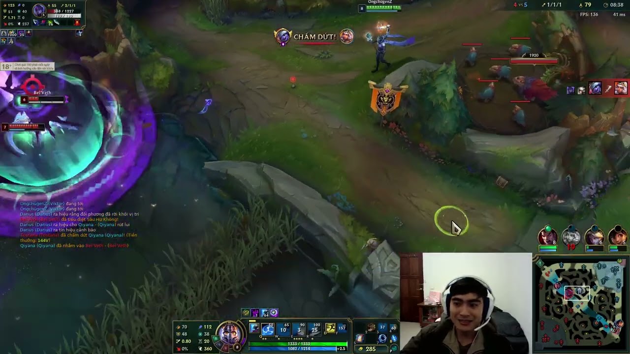 kèo khó rank thách đấu Viktor vs Tristana