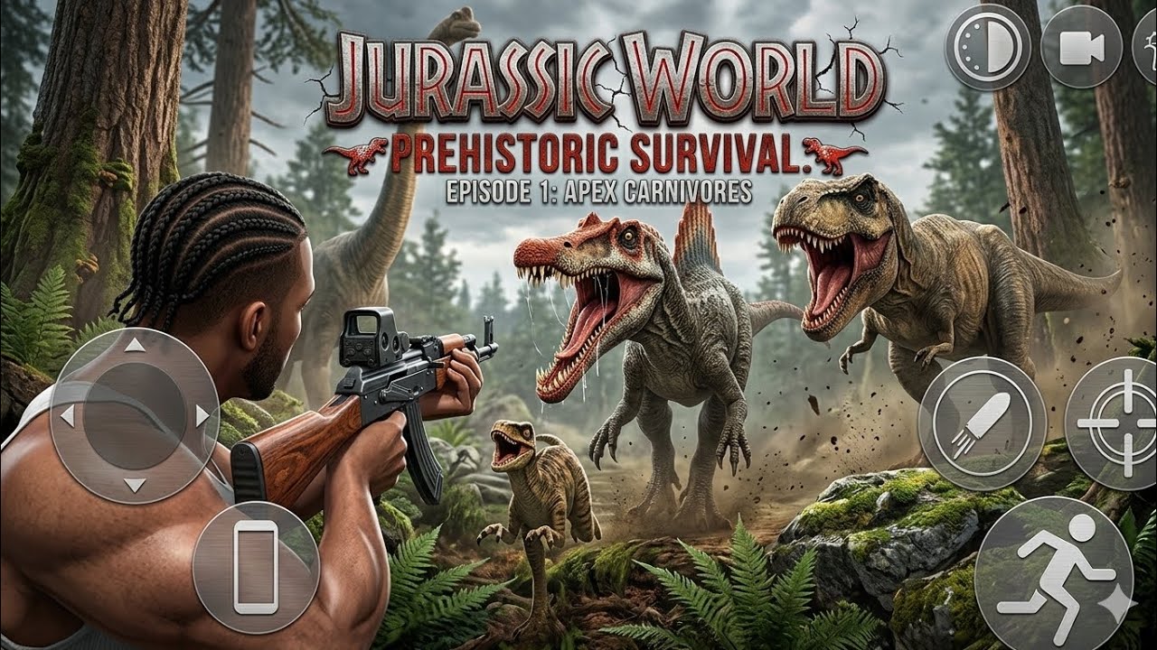 Indian bike simulator 3D Play Jurassic Park Mod 😱 Part-2