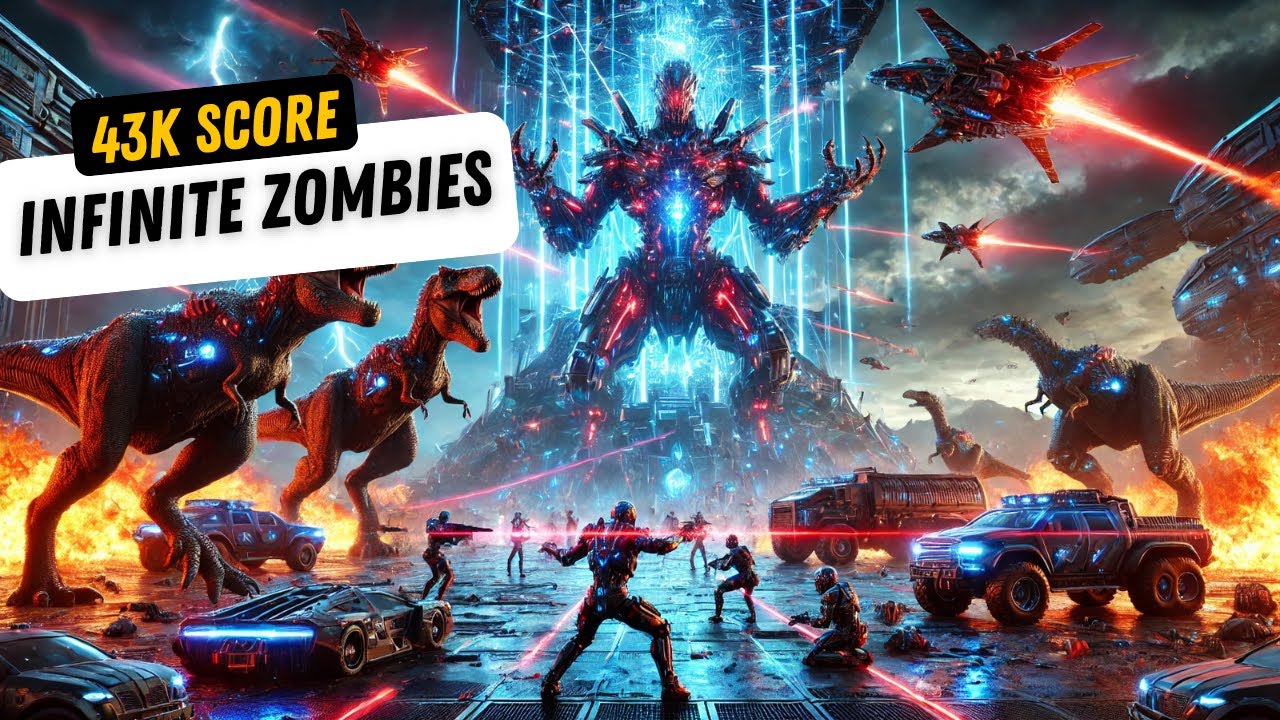 Age of Origins - Infinite Zombies. How to score 43k points with average starting damage