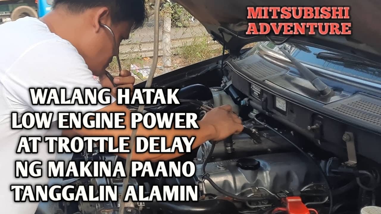 MITSUBISHI ADVENTURE MAHINA HATAK AT LOW RPM/ ENGINE LOW POWER / RECOVERED  XADO ENGINE TREATMENT